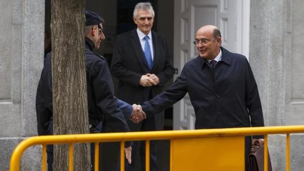 Diego Pérez de los Cobos, el coordinador del dispositivo policial, tras declarar ante Llarena en instrucción