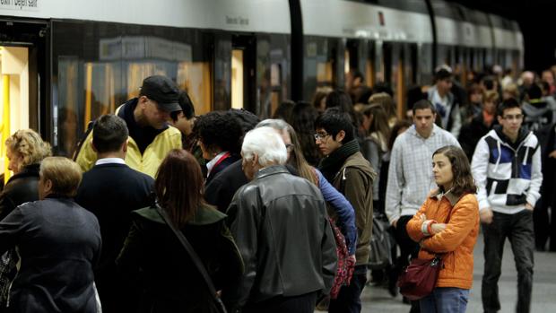 Imagen de archivo del metro de Valencia