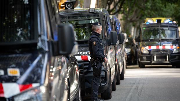 Agentes de los Mossos d'Esquadra, en una imagen de archivo