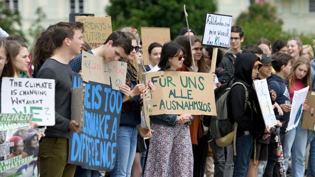 Protesta de Fridays for Future en Viena, hace solo unos días