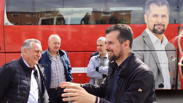 El candidato socialista a la Presidencia de la Junta, Luis Tudanca