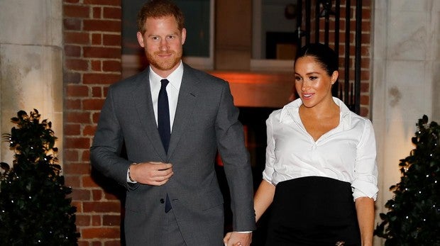 Harry y Meghan hace unas semanas en Londres