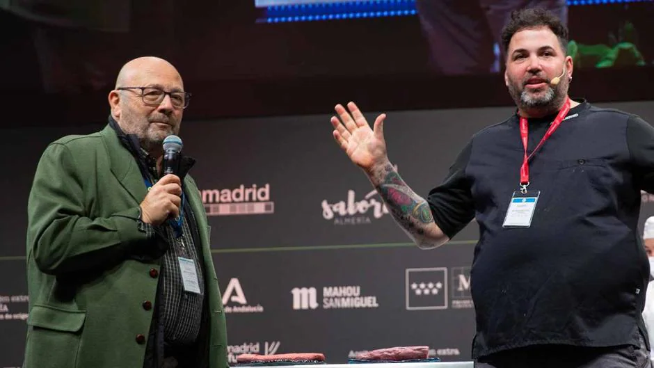 Mauro Barreiro presentó los nuevos caminos del atún en Madrid Fusión con Petaca Chico