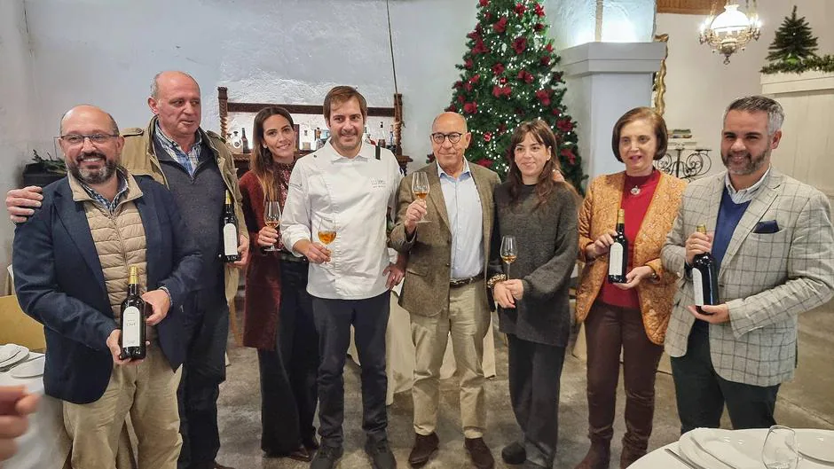 La Carboná presenta sus vinos con Faustino González, Maestro Sierra y Cayetano del Pino