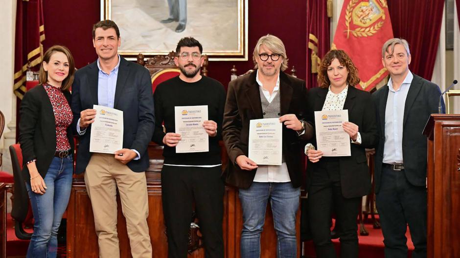 Cuatro restaurantes de Cádiz reciben el certificado de sostenibilidad ‘Tudestino Sostenible’