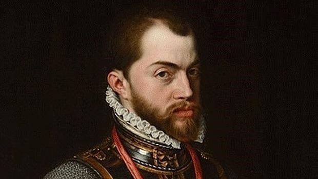 Felipe II por Antonio Moro