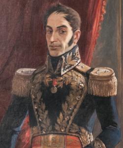 Retrato de Simón Bolívar