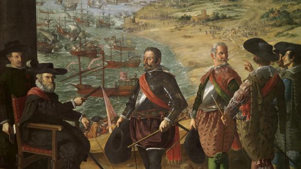 Defensa de Cádiz contra los ingleses, de Zurbarán, 1634