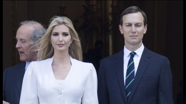 Ivanka Trump y Jared Kushner, la semana pasada en Londres