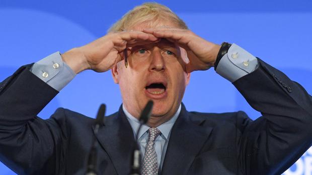 El político conservador Boris Johnson