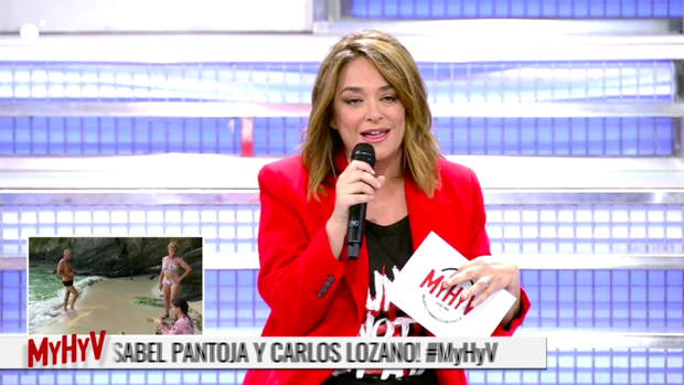 Toñi Moreno, presentadora de 'Mujeres y hombers y viceversa'