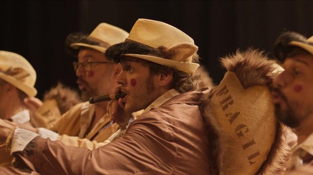 El actor Salva Reina en «Antes de la quema»