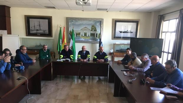 Reunión del nuevo director de los astilleros gaditanos con el comité de empresa de San Fernando