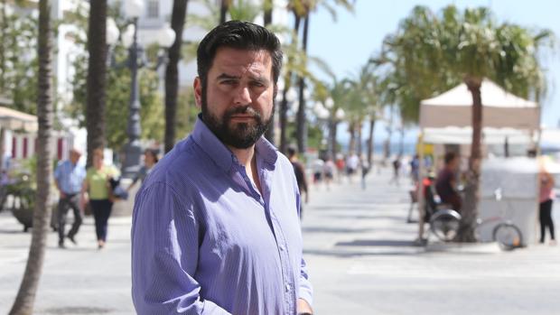 Fran González es el candidato del PSOE a la Alcaldía de Cádiz.
