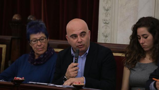 David Navarro es presidente de la sociedad Cádiz 2012.