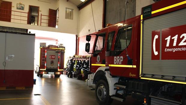 Vehículos de bomberos de Sevilla