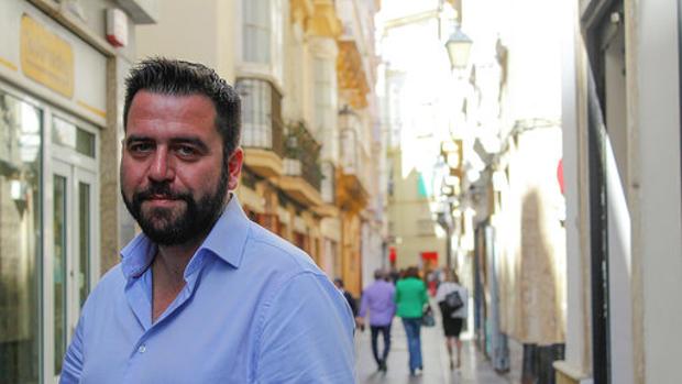 El candidato del PSOE a la Alcaldía de Cádiz, Fran González.