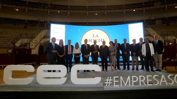 Última edición de la Noche de la Empresa, celebrada en la Plaza de Toros de El Puerto de Santa María