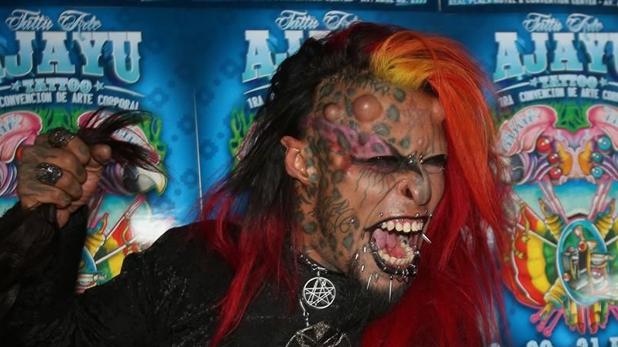 Caim Mortis, más conocido como «El Diablo» tiene rasgos de animal