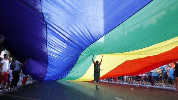 Manfiestación del Orgullo gay, lésbico, transexual y bisexual celebrada en Valencia