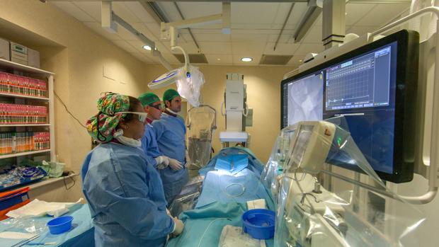 Sala de Hemodinámica que ha incorporado esta novedosa tecnología