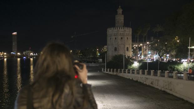 La Torre del Oro, apagada el año pasado