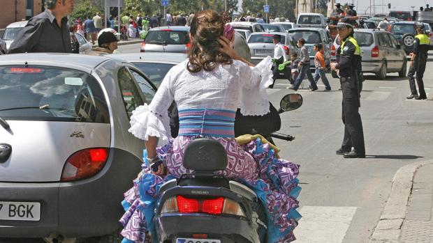 Este jueves arrancan los primeros cortes de tráfico por el plan especial con motivo de la Feria
