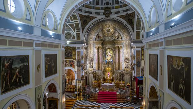 El Santo Ángel que frenó el expolio francés