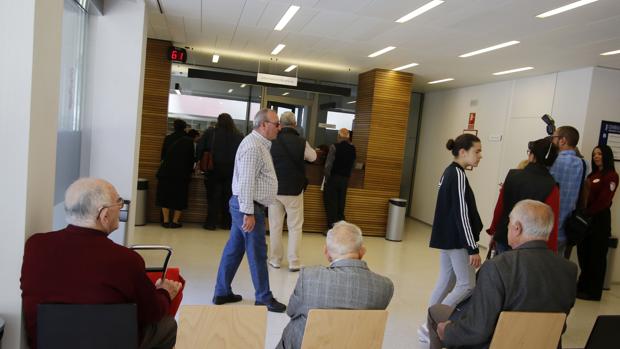 Sala de espera de un centro de salud