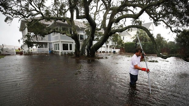 Efectos del huracán Florence, tras su paso por Carolina del Norte (EE.UU.)